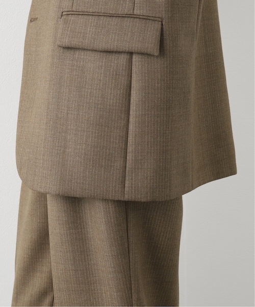 EDIFICE（エディフィス）の「BLUEFACED WOOL DOBBY STRIPE JK（）」 - WEAR