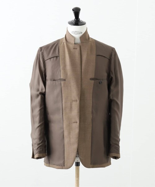 EDIFICE（エディフィス）の「BLUEFACED WOOL DOBBY STRIPE JK