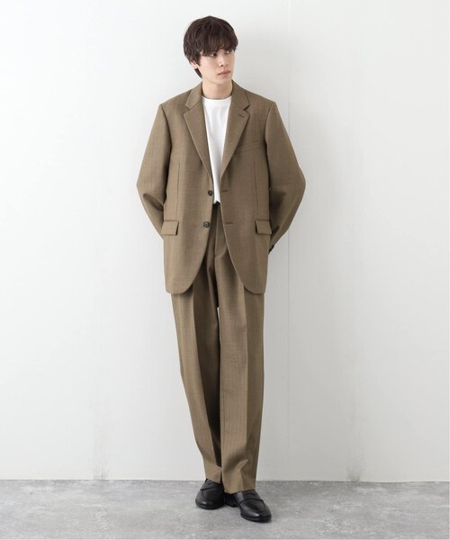 スーツ AURALEE bluefaced wool dobby stripe 22AW AURALEE bluefaced wool dobby stripe 22AW（AURALEEBLUEFACED