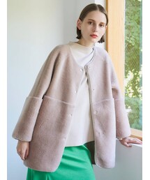 ELENDEEK（エレンディーク）の「WOOL BOA REVERSIBLE SCT（その他アウター）」