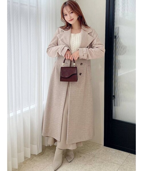 RESEXXY（リゼクシー）の「ビッグカラーロングコート（その他アウター