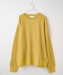 Kastane（カスタネ）の「【WHIMSIC】WAFFLE CREWNECK PULLOVER（ニット/セーター）」