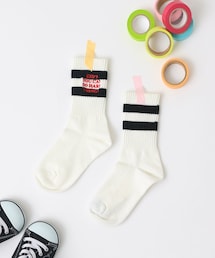 CIAOPANIC TYPY | 【靴下屋×TYPY】キッズ 刺繍ショートソックス(ソックス/靴下)