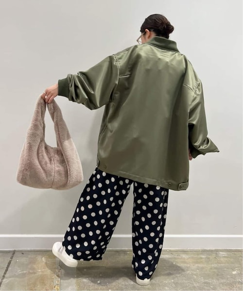 美品 ジャーナルスタンダードラックス リネンドット ヴィラパンツ JOURNAL STANDARD LUXE（ジャーナルスタンダード ラックス）の