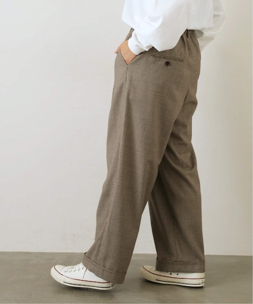 ジャーナルスタンダードラックスluxeチェックパンツ Sサイズ セール】ギャバチェック グランディパンツ（その他パンツ