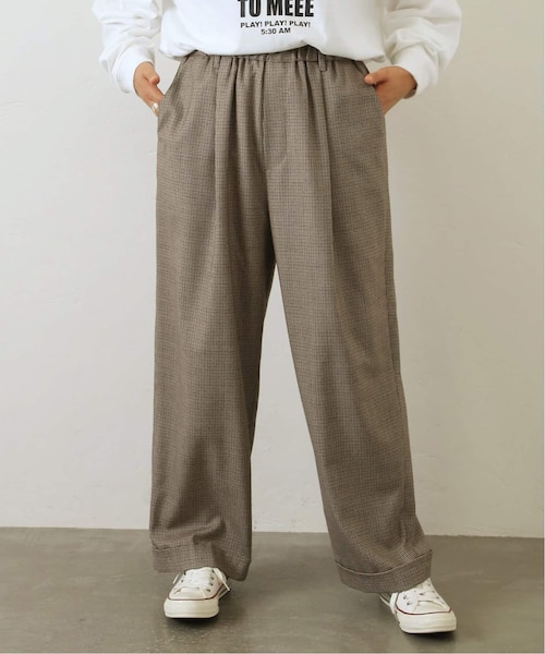 ジャーナルスタンダードラックス | TWチェック パンツ JOURNAL STANDARD LUXE（ジャーナルスタンダード ラックス）の