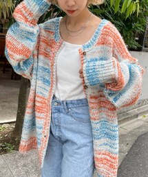 CIAOPANIC | 2WAYミックスニットカーデ/グラデーション(カーディガン/ボレロ)