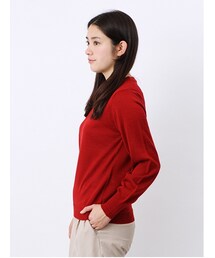 earth music&ecology | ・ウォッシャブルニットプルオーバー(トップス)