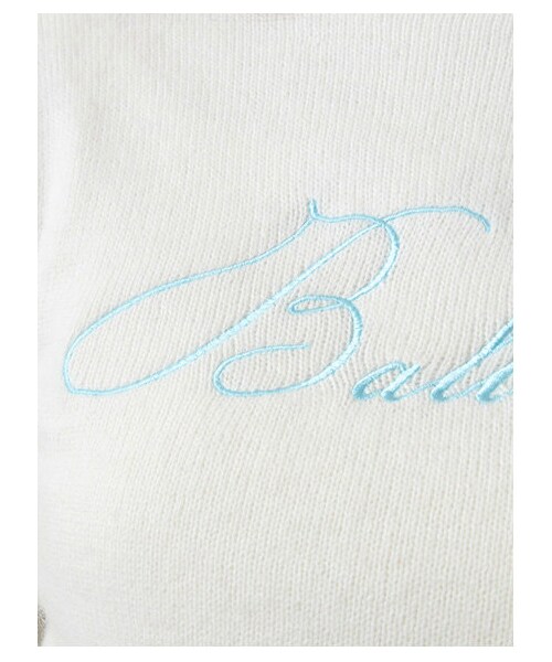 E hyphen world gallery Bon Bon（イーハイフンワールドギャラリーボンボン）の「Ballerina Puff Knit（ニット・セーター・レディース・オフホワイト/ライトピンク/サックスブルー/ラベンダー・F）」の10枚目の写真