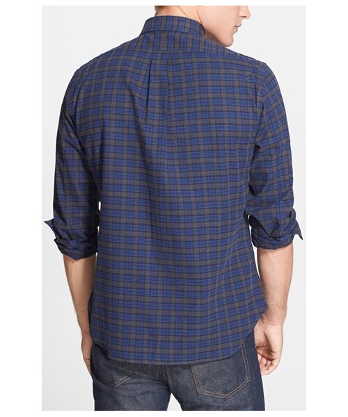 TODD SNYDER(トッドスナイダー)の「Todd Snyder Plaid Sport Shirt(シャツ/ブラウス・メンズ・Blue・Regular X-Large/Regular XX-Large)」の4枚目の写真