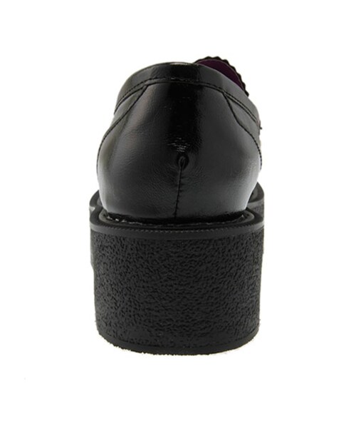 merry jenny（メリージェニー）の「タッセルプラットフォームローファー（シューズ・レディース・ワイン・M/L）」の3枚目の写真