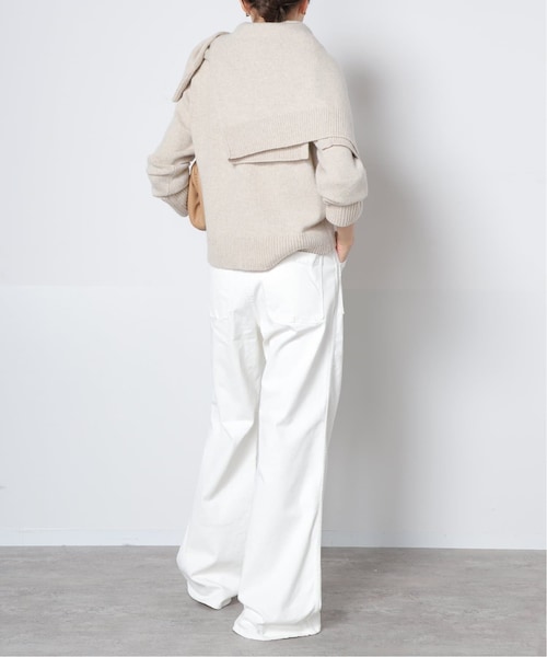 MUSEdeDeuxiemeClasse 【サート】チノストレッチベイカーパンツ MUSE de Deuxieme classe（ミューズデドゥーズィエムクラス）の