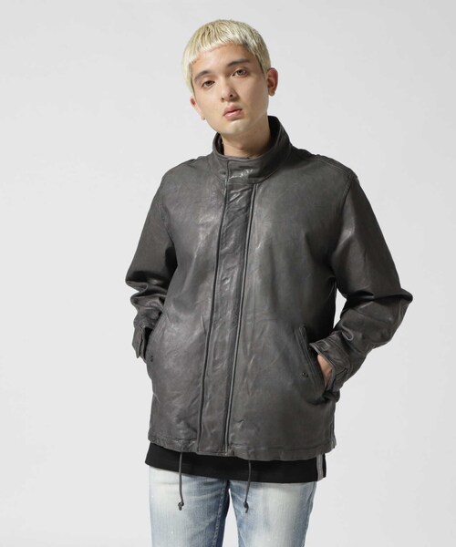 B'2nd（ビーセカンド）の「NCB neat caprice brand(エヌシービーニートカプリスブランド)シープシェルパーカー（ジャケット/アウター・ブラック/チャコール・S/M/XL/L）」の15枚目の写真