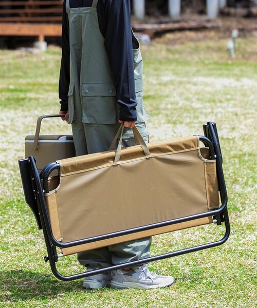 COLEMAN(コールマン)の「【別注】Coleman 輕鬆摺疊長椅(その他・泥棕色・泥棕色)」の5枚目の写真