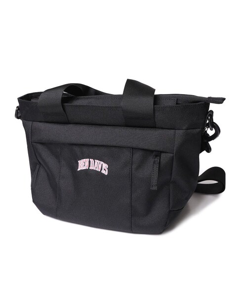 BEN DAVIS（ベンデイビス）の「BDW-8251【NEW SCHOOL SHOULDER BAG】ニュースクールショルダーバッグ（フォーマルスーツ/小物・メンズ・BLACK/PINK/BLACK/WHITE/BLACK/YELLOW/BLACK/GREEN・FREE）」の2枚目の写真