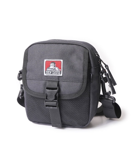 BEN DAVIS(ベンデイビス)の「BDW-8253【FLAP MESH SHOULDER BAG】フラップメッシュショルダーバッグ(フォーマルスーツ/小物・メンズ・BLACK/BROWN/CHARCOAL/NAVY・FREE)」の4枚目の写真