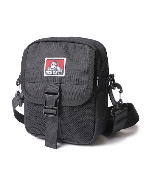 BEN DAVIS(ベンデイビス)の「BDW-8253【FLAP MESH SHOULDER BAG】フラップメッシュショルダーバッグ(フォーマルスーツ/小物・メンズ・BLACK/BROWN/CHARCOAL/NAVY・FREE)」の2枚目の写真