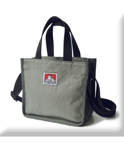 BEN DAVIS(ベンデイビス)の「BDW-8255【CANVAS SHOULDER BAG】キャンバスショルダーバッグ(フォーマルスーツ/小物・メンズ・NATURAL/BEIGE/KHAKI/BLACK・FREE)」の3枚目の写真