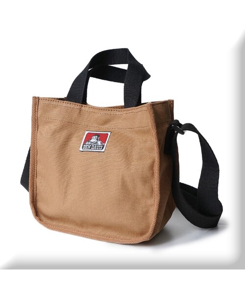 BEN DAVIS(ベンデイビス)の「BDW-8255【CANVAS SHOULDER BAG】キャンバスショルダーバッグ(フォーマルスーツ/小物・メンズ・NATURAL/BEIGE/KHAKI/BLACK・FREE)」の4枚目の写真