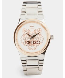 KENZO | Kenzo Silver Tiger Head Watch - Silver(アナログ腕時計)
