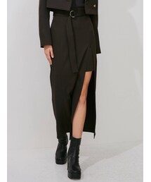 MERCURYDUO | ロングスリットペンシルスカート(スカート)