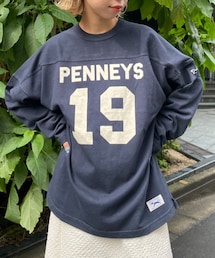 CIAOPANIC | 【PENNEYS/ぺニーズ】別注 the FOX フットボールT ユニセックス(Tシャツ/カットソー)