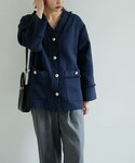 GALLARDAGALANTE（ガリャルダガランテ）の「ツイードジャケット