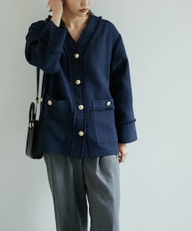 GALLARDAGALANTE（ガリャルダガランテ）の「ツイードジャケット