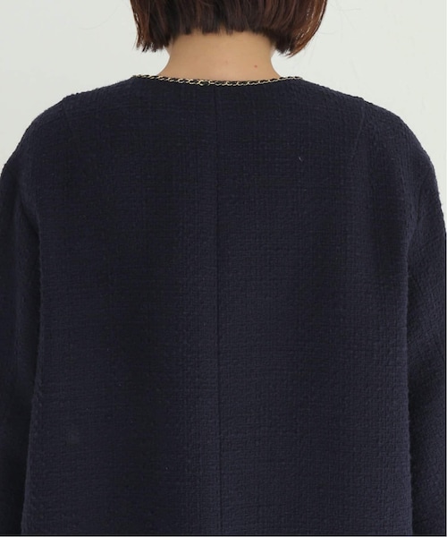 ⭐️Black様⭐️MUSE ドゥーズィエムクラス chain ツイード ジャケット MUSE de Deuxieme classe（ミューズデドゥーズィエムクラス）の