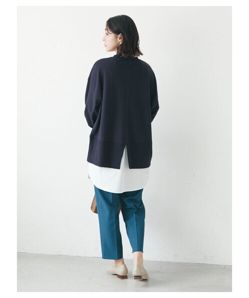 Green　Parks（グリーンパークス）の「きれいシルエットパンツ（パンツ・ブラック/ピンク/ベージュ/グリーン/ブルー・S/M/L）」の16枚目の写真