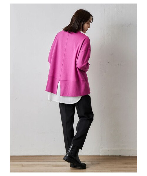 Green　Parks（グリーンパークス）の「きれいシルエットパンツ（パンツ・ブラック/ピンク/ベージュ/グリーン/ブルー・S/M/L）」の11枚目の写真