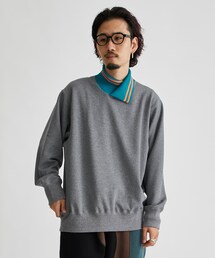 kolor BEACON（カラービーコン）の「kolor DESIGN NECK L/S（Tシャツ/カットソー・メンズ）」