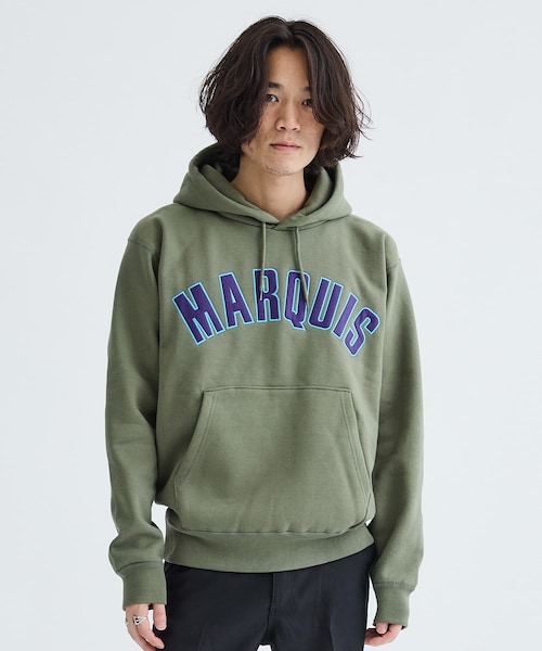 FLAGSTUFF(フラグスタフ)の「MARQUIS HOODIE(Tシャツ/カットソー・メンズ・BLK/GRN・M/L)」の2枚目の写真