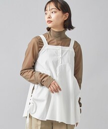 UN3D. | WAVE LINE GATHER CAMISOLE (シャツ/ブラウス)