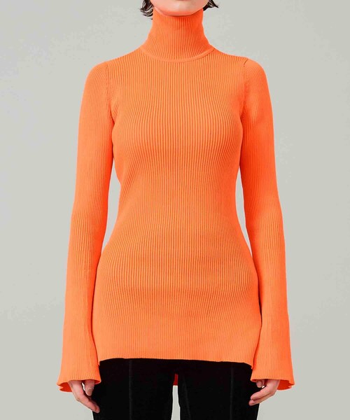 mame（マメ）の「Ribbed Knitted Top（ニット/セーター）」 - WEAR