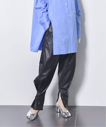 CITYSHOP | 《予約》FAUX LEATHER パンツ(パンツ)