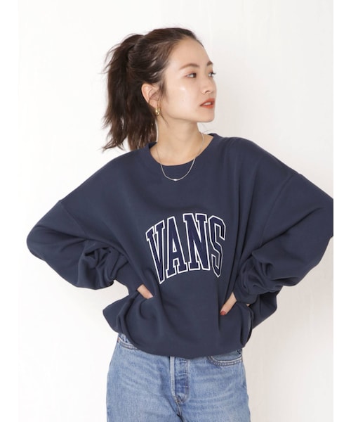Ungrid（アングリッド）の「Vans別注 ビッグロゴスウェット（T