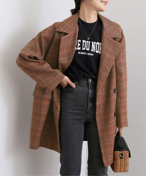 SLOBE IENA（スローブイエナ）の「《予約》チェックミドルコート