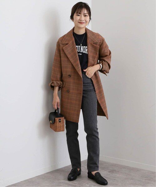 SLOBE IENA（スローブイエナ）の「《予約》チェックミドルコート