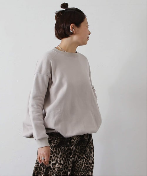 経堂) コグザビッグスモーク COGTHEBIGSMOKE スウェット シャツ GRETA SWEATSHIRT サイズF 生成 7101-119-715-1 定価2.9万 JOURNAL STANDARD LUXE（ジャーナルスタンダード ラックス）の