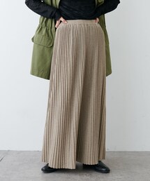 PUAL CE CIN | 針抜きプリーツスカート(スカート)
