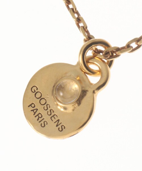 GOOSSENS ゴールド メダル型ネックレス GOOSSENS ゴールド メダル型ネックレス