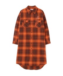 AVIREX | CHECK SHIRT ONEPIECE USMC/ チェックシャツワンピースUSMC(トップス)