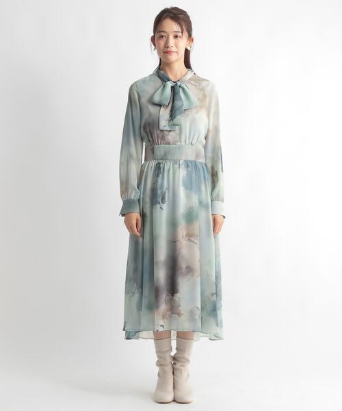 Andemiu（アンデミュウ）の「InkArtボウタイワンピース（）」 - WEAR
