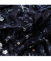 45R（フォーティファイブアール）の「タペット森花プリントのくしゅく