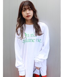 MURUA | フロントロゴロンT(Tシャツ/カットソー)