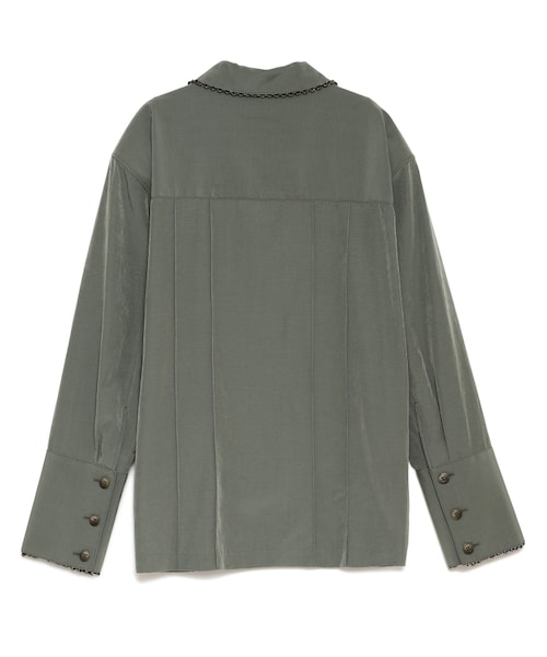 AKIRANAKA /アキラナカ Oliviachain trim blouse AKIRANAKA /アキラナカ Oliviachain trim blouse