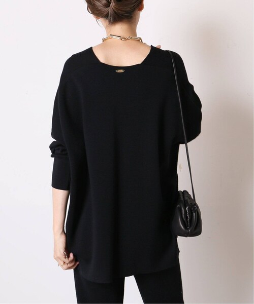 ＊美品＊　ミューズドゥーズィエムクラス　畦編み　アゼ　Vネック　プルオーバー MUSE de Deuxieme classe（ミューズデドゥーズィエムクラス）の