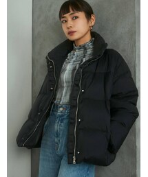 EMODA | カーブスリーブパフダウンブルゾン(ダウンジャケット/コート)