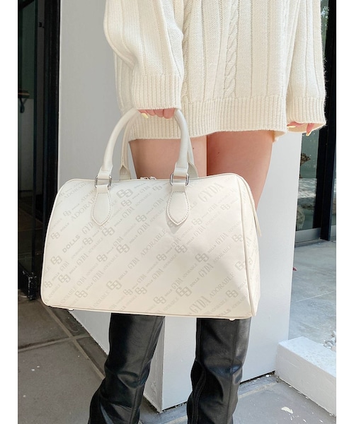 GYDA（ジェイダ）の「GYDA MONOGRAM PATTERN ボストンバッグ